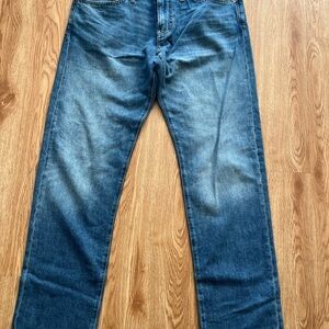 Armani Exchange Men's Straight Blue Jeans Sz 33 NWOT